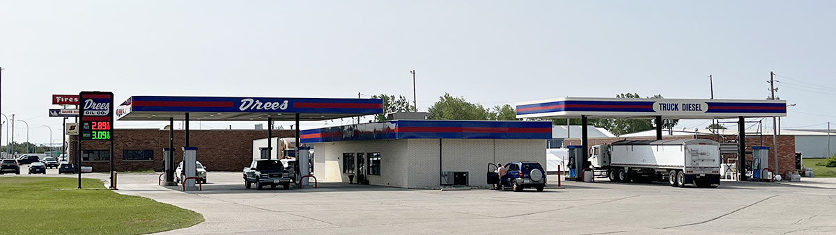 convenience store gas station